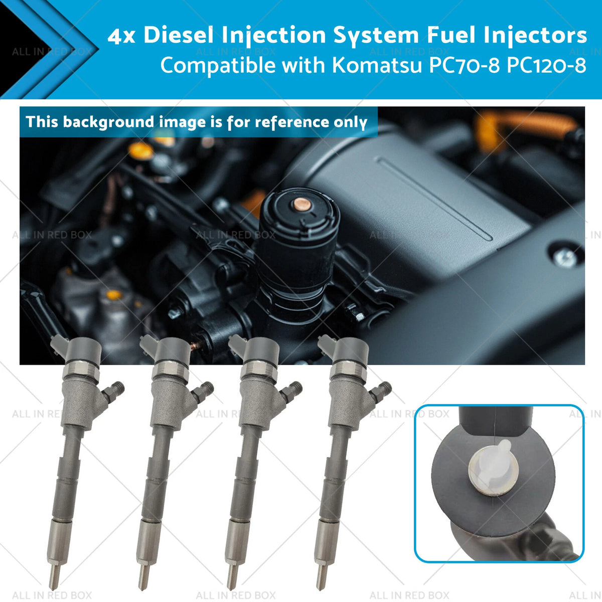 4x Diesel Fuel Injectors for BMW 1 3 5 6 7 X1 X3 X5 X6