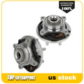 2X Front Wheel Bearing & Hub Assembly for Ford F-150 (2015–2017) 4WD 6 Lug
