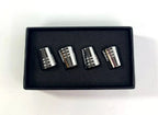 Valve Stem Caps Premium Chrome Tapered for Dodge Hemi (2009–2019)