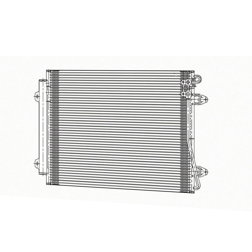 Replacement A/C Condenser w Receiver Drier for Toyota Camry (2007–2011)