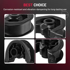 2X Front Motor Mount for Honda Civic 1.5L 1992–1995, 1.6L 1992–2000, del Sol