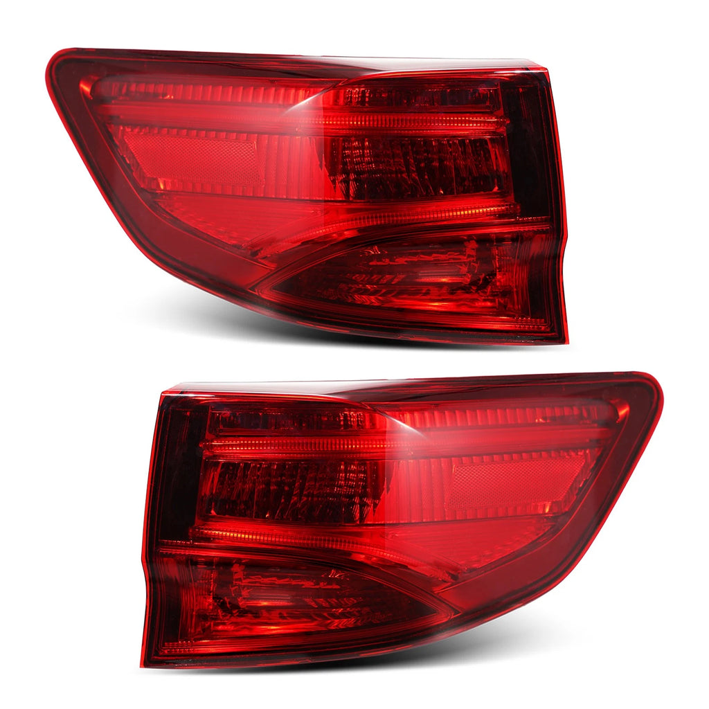 Halogen Tail Light Pair for Acura MDX (2014–2020) - Includes Bulbs