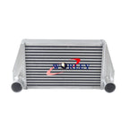 Universal V Mount Turbo Intercooler FMIC 25x12x3.5 2.75" Inlet Outlet