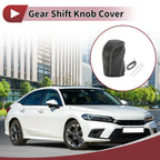 1 Pc Gear Shift Knob Cover for Honda Inspire (2023) Gray Faux Leather