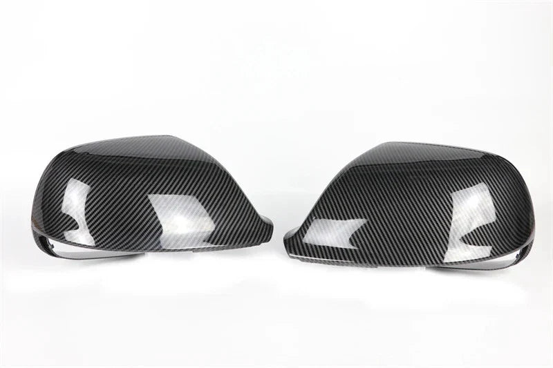 Carbon Style / Side Mirror Cap Cover for Audi Q5 Q7 8R (2009–2017)