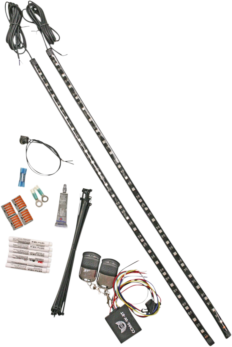 Custom Dynamics LED Running Board Kit for Snowmobile (MWZ-OR-SNOW-01)