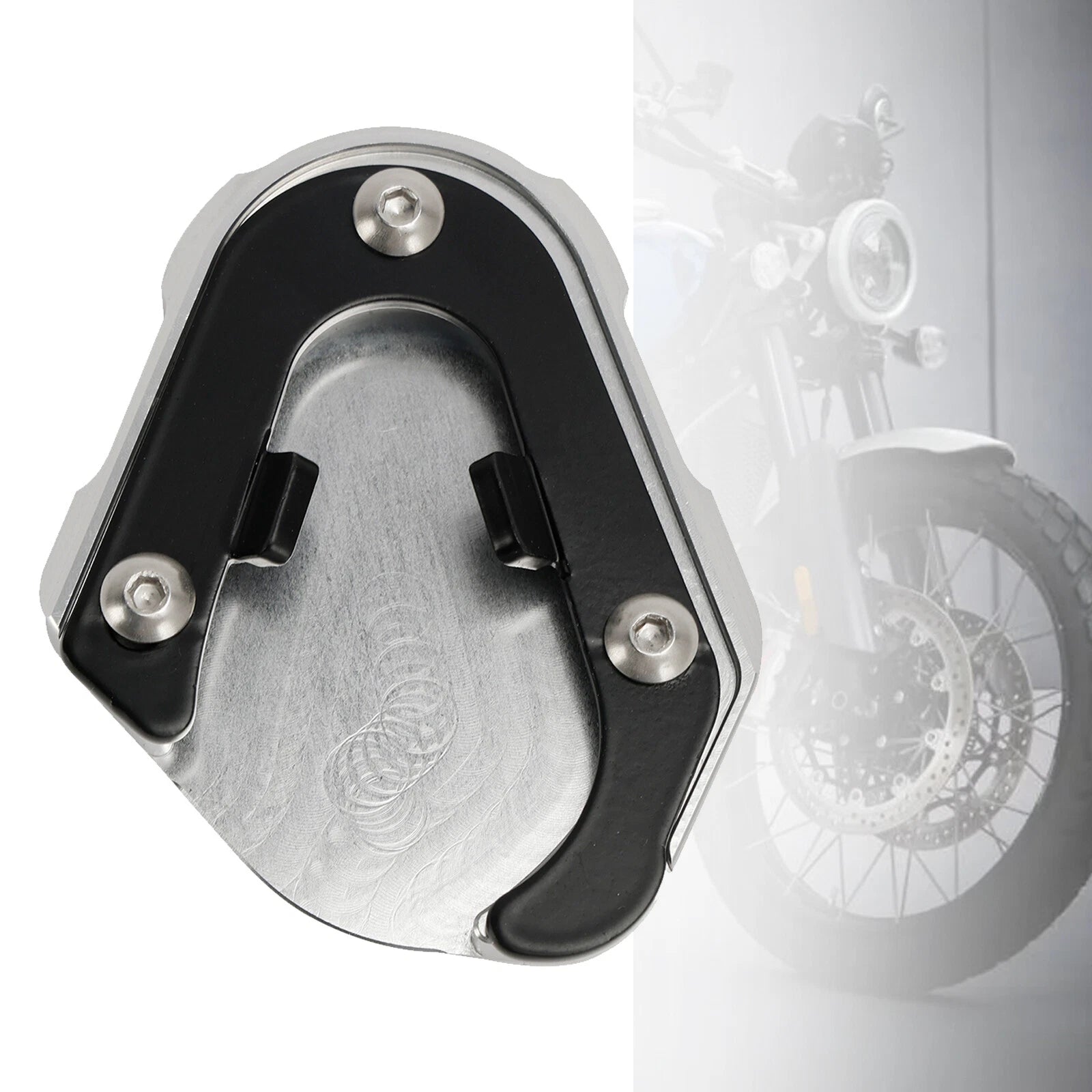Kickstand Enlarger Plate Pad for Scrambler 1200XC/XE, Tiger 1200 GT (2022–2023)