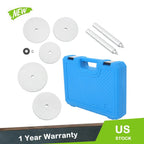 9-Piece Truck Hub Seal Installer Kit for Class 7 8 Trucks