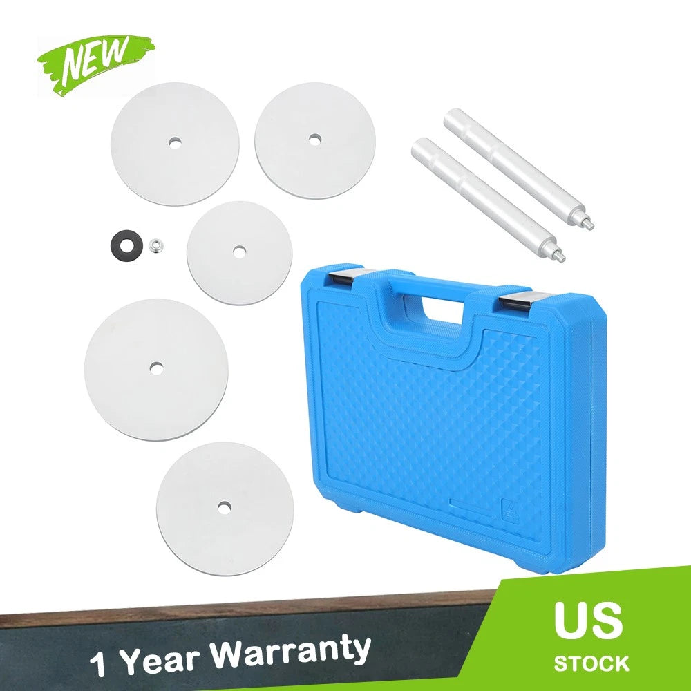 9-Piece Truck Hub Seal Installer Kit for Class 7 8 Trucks