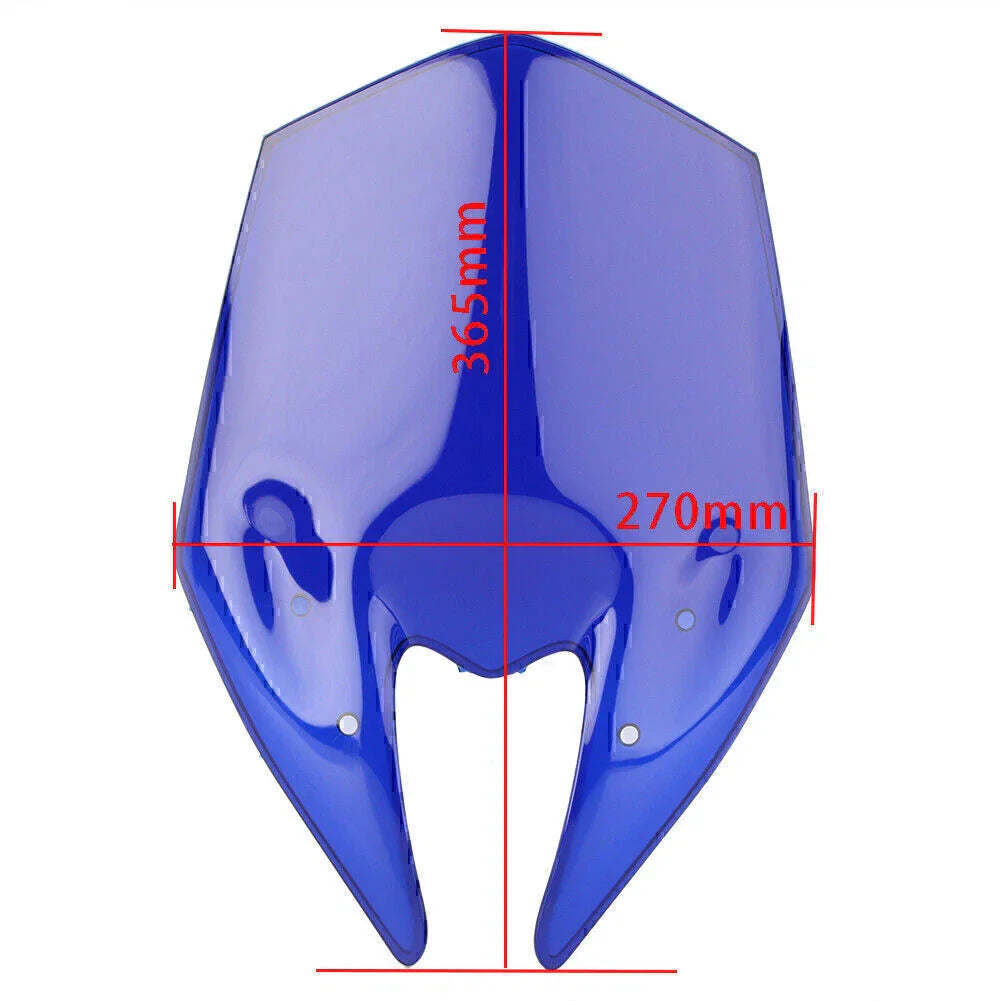 Windshield for Kawasaki Z800 2013-2016 Blue