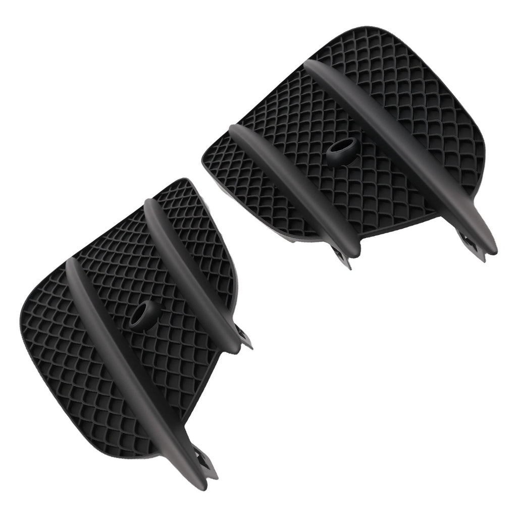 Pair Front Bumper Fog Light Covers for Mercedes-Benz E-Class (2016-2019)