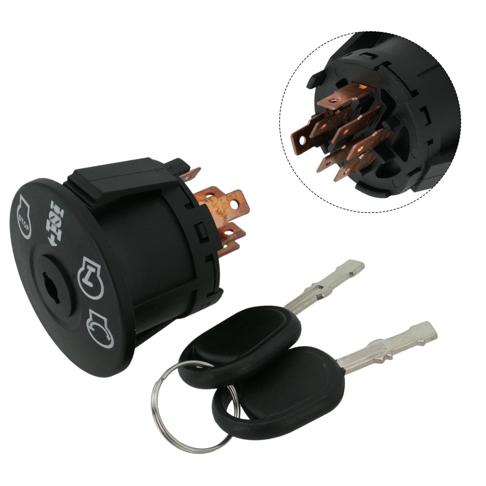 Ignition Switch with 2 Keys for Cfm HS Models
