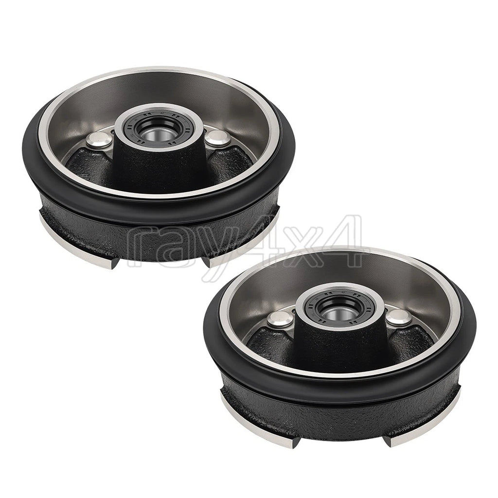 2 Front Brake Drums for Honda FourTrax TRX200D (1991–1997)