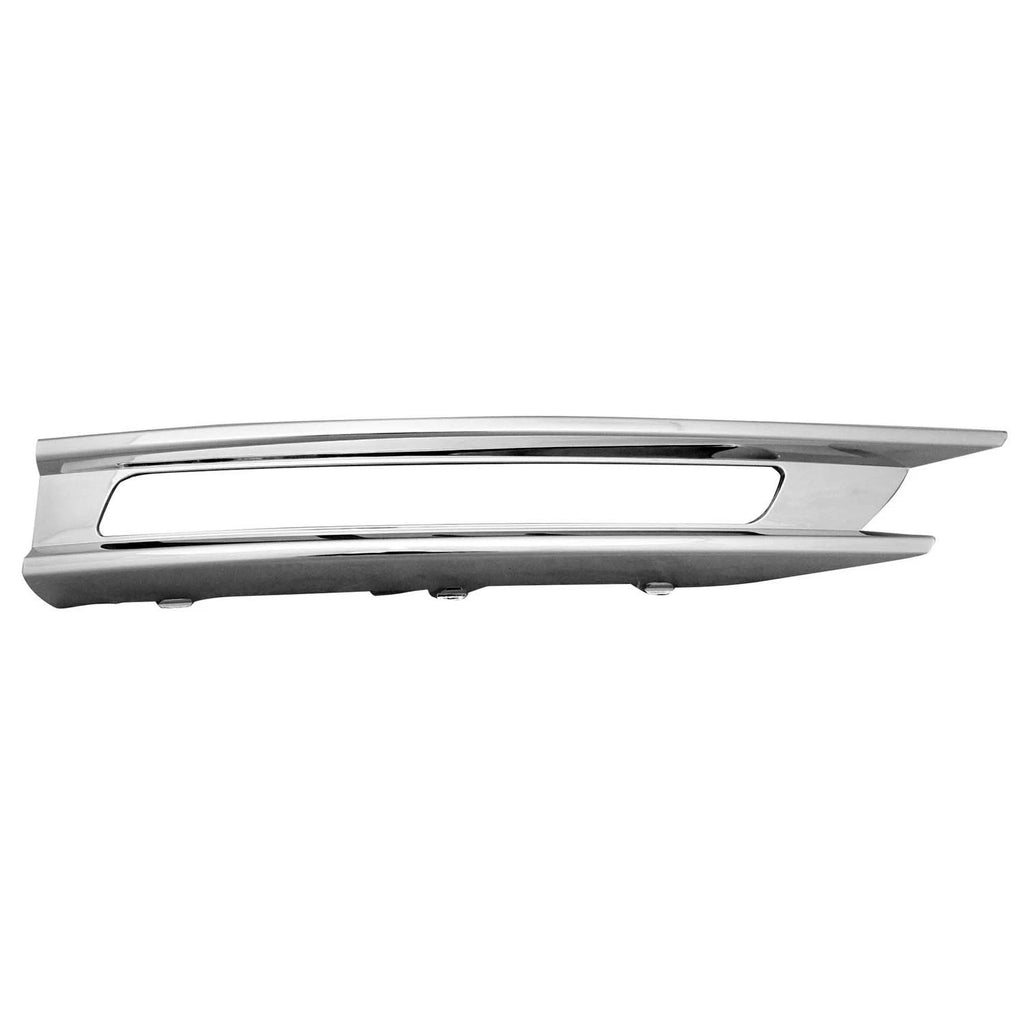 Replacement Chrome ABS Plastic Front Passenger Side Fog Light Trim Ring