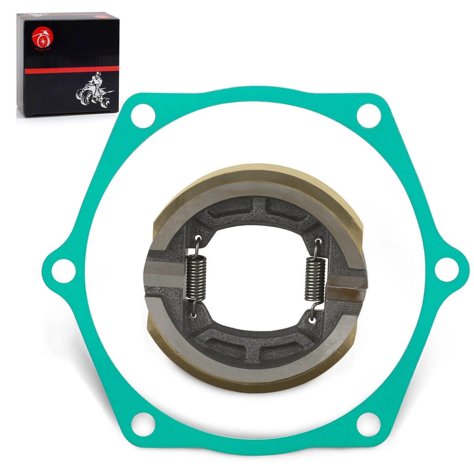 Brake Shoes with Springs & Gasket for John Deere 650 670 CH15066 CH20140