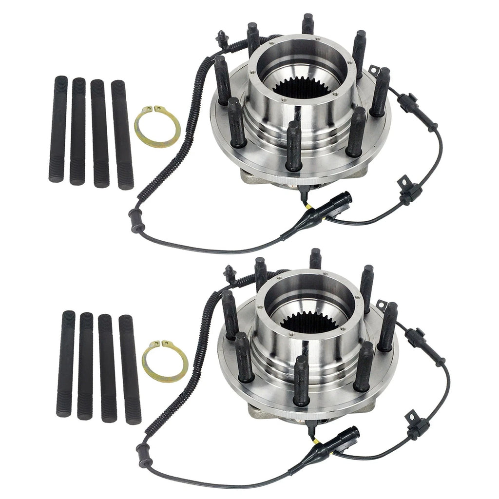 2X Front Wheel Hub Bearing Assembly 515081 for Ford F250 F350 F450 F550 (2005–2010)