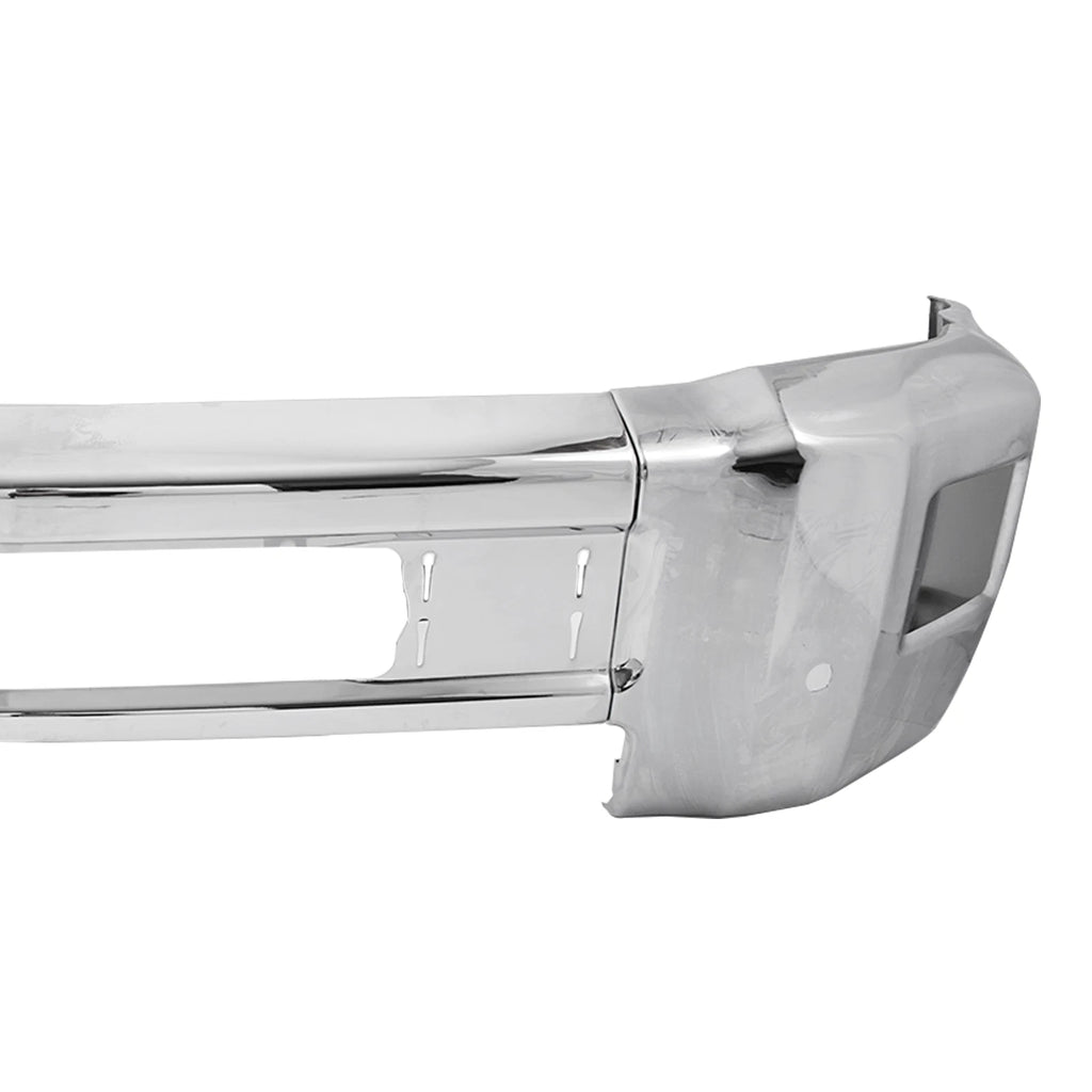 Front Bumper for Chevy Silverado 2500 (2015–2019) Chrome, Fog Light Holes