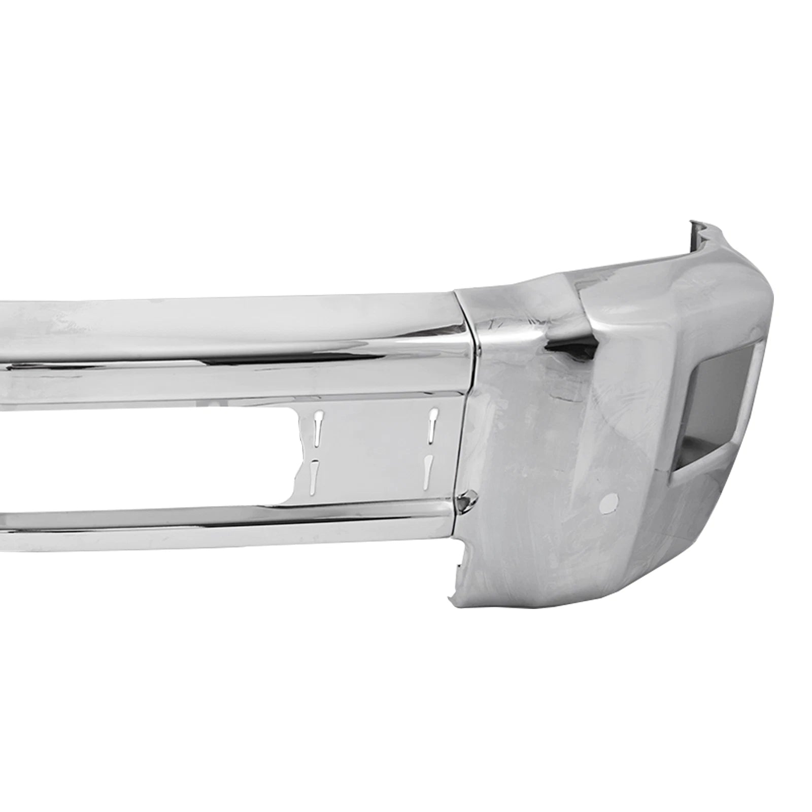 Front Bumper for Chevy Silverado 2500 (2015–2019) Chrome, Fog Light Holes