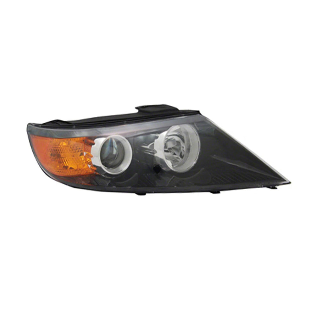 Halogen Headlight Assembly Replacement Passenger Side for Kia Sorento (2011–2013)