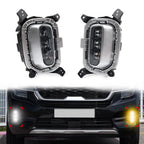 Daytime Running Light Fog Light with Turn Signal for Kia Seltos (2020–2022)