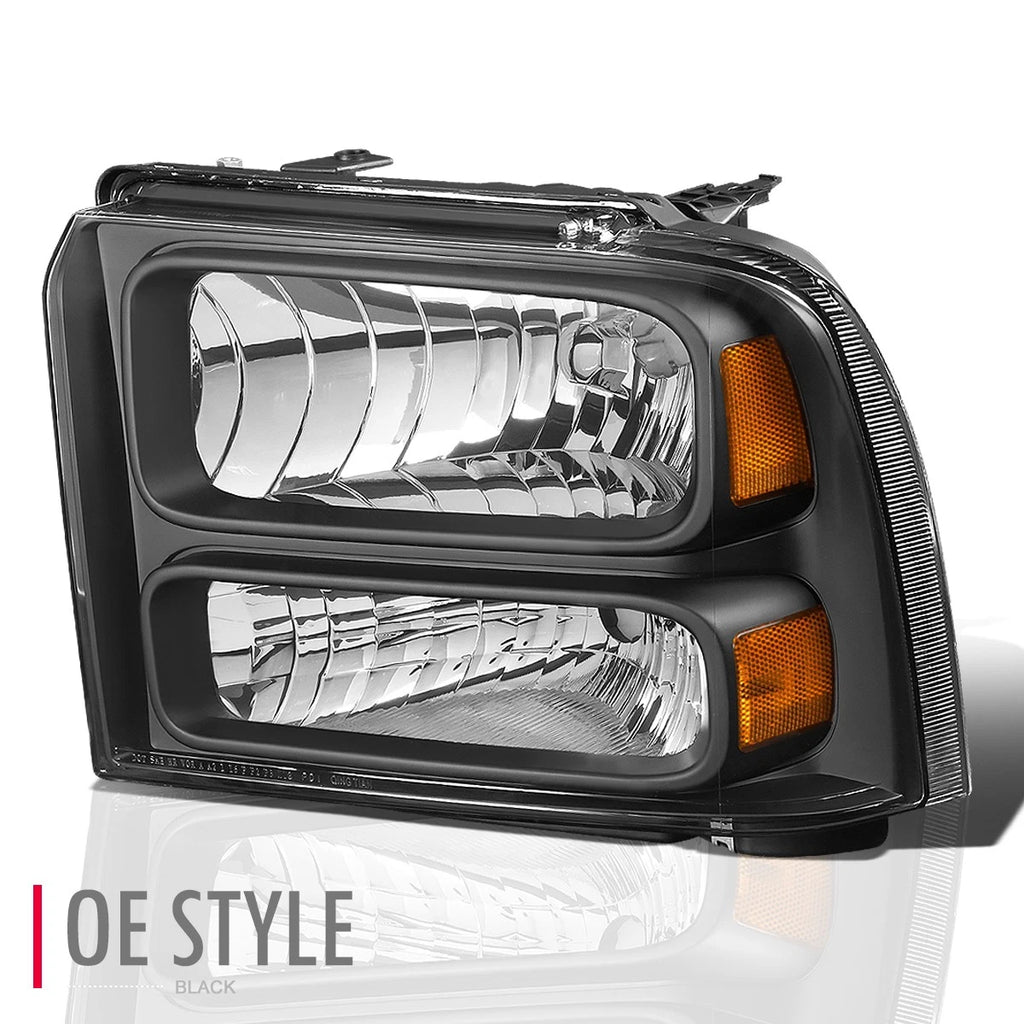OE Style Front Headlight Left for Ford Super Duty F250 (2005–2007) FO2502217