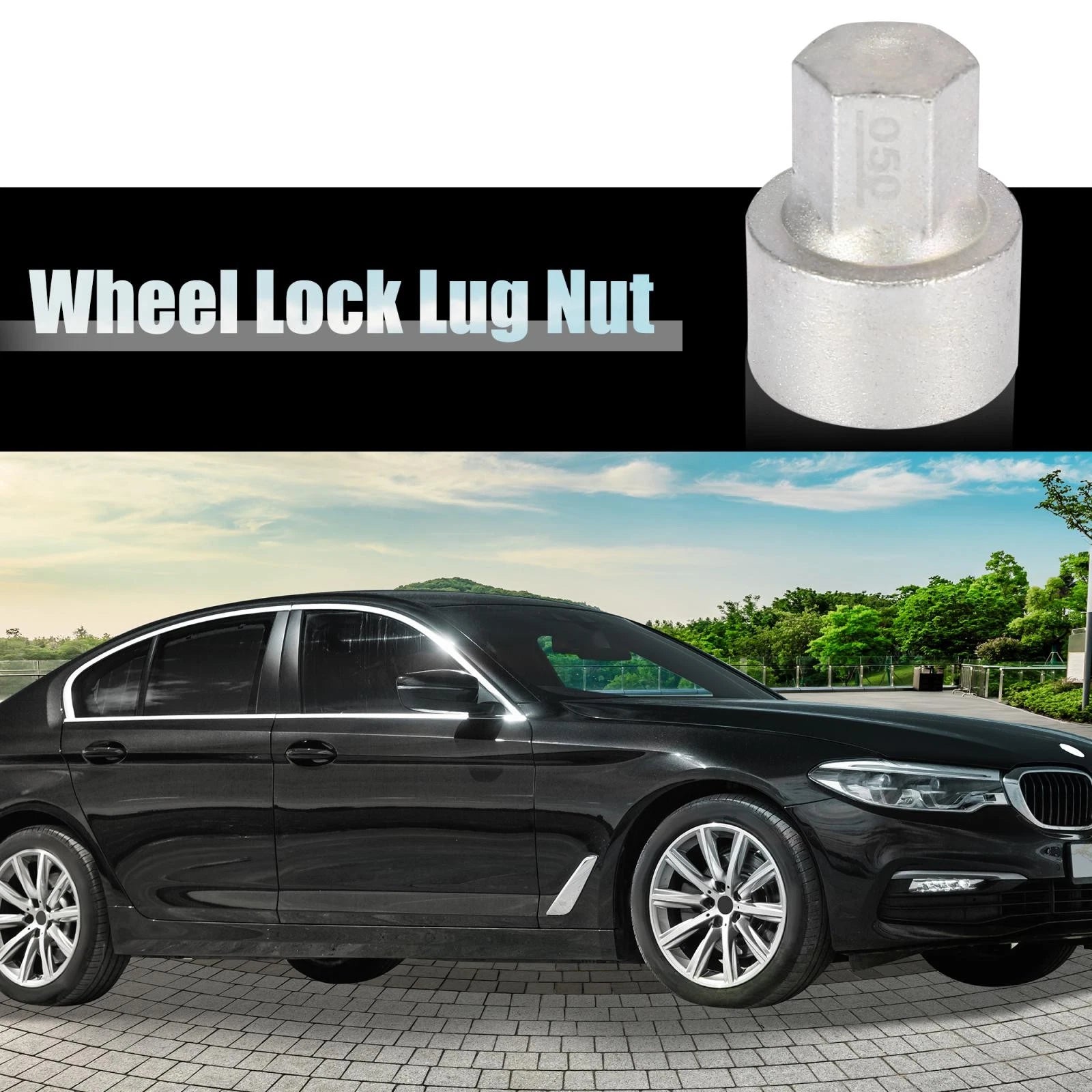 Wheel Lock Lug Nut Removal Key for BMW 3 5 7 Series (050)