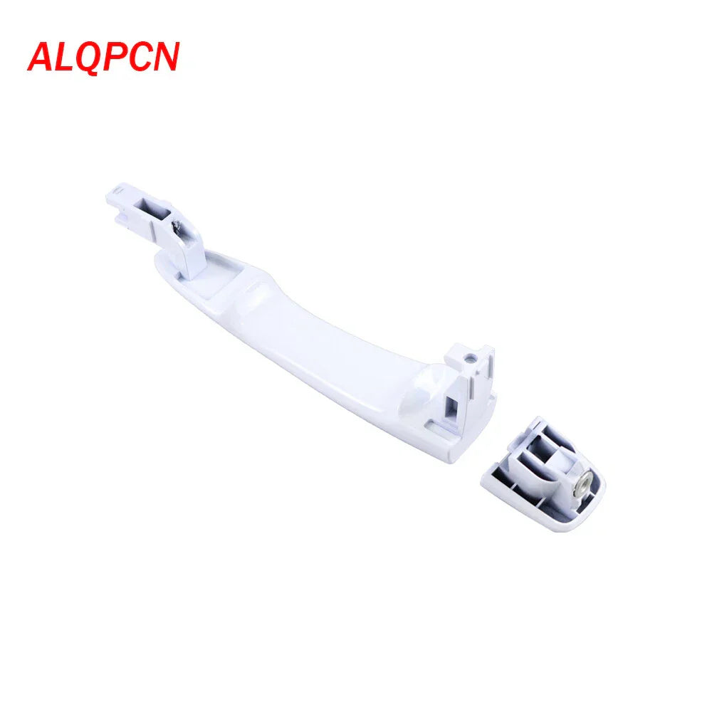 4 x White Outer Door Handles for Nissan Navara D23 NP300 (2015-2023)