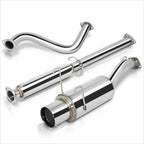 Catback Exhaust Muffler for Honda Del Sol Si EG1 (1993–1997) 4.5" Tip Stainless Steel