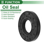 Set of 5 Oil Seal Rotary Shaft Seal NBR Rubber 32x72x10mm