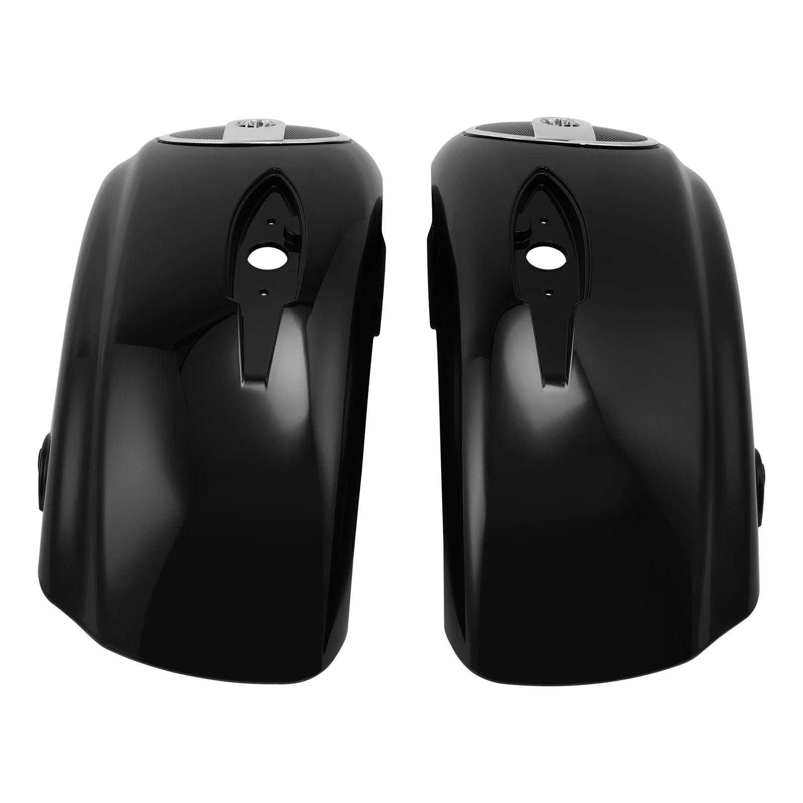 Hard Saddlebag Lids with 6.5" Speaker Cutouts for Indian Chieftain (2014–2018)