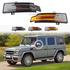 2X Dynamic LED Side Mirror Turn Signal Light for Mercedes W463 G-Class (2002–2023)