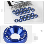 20Pcs Aluminum M6 X 1.0 Fender Washers for Universal Applications