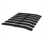 Stainless Black Vertical Billet Grille Insert for Jeep Wrangler (1997–2006)