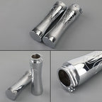 Chrome 1" Handlebar Grip for Honda Shadow VLX 600 750 Spirit VTX 1300 1800