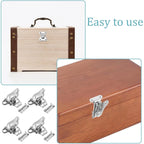 Set of 4 Stainless Steel Spring Loaded Latches for Cabinets and Toolboxes