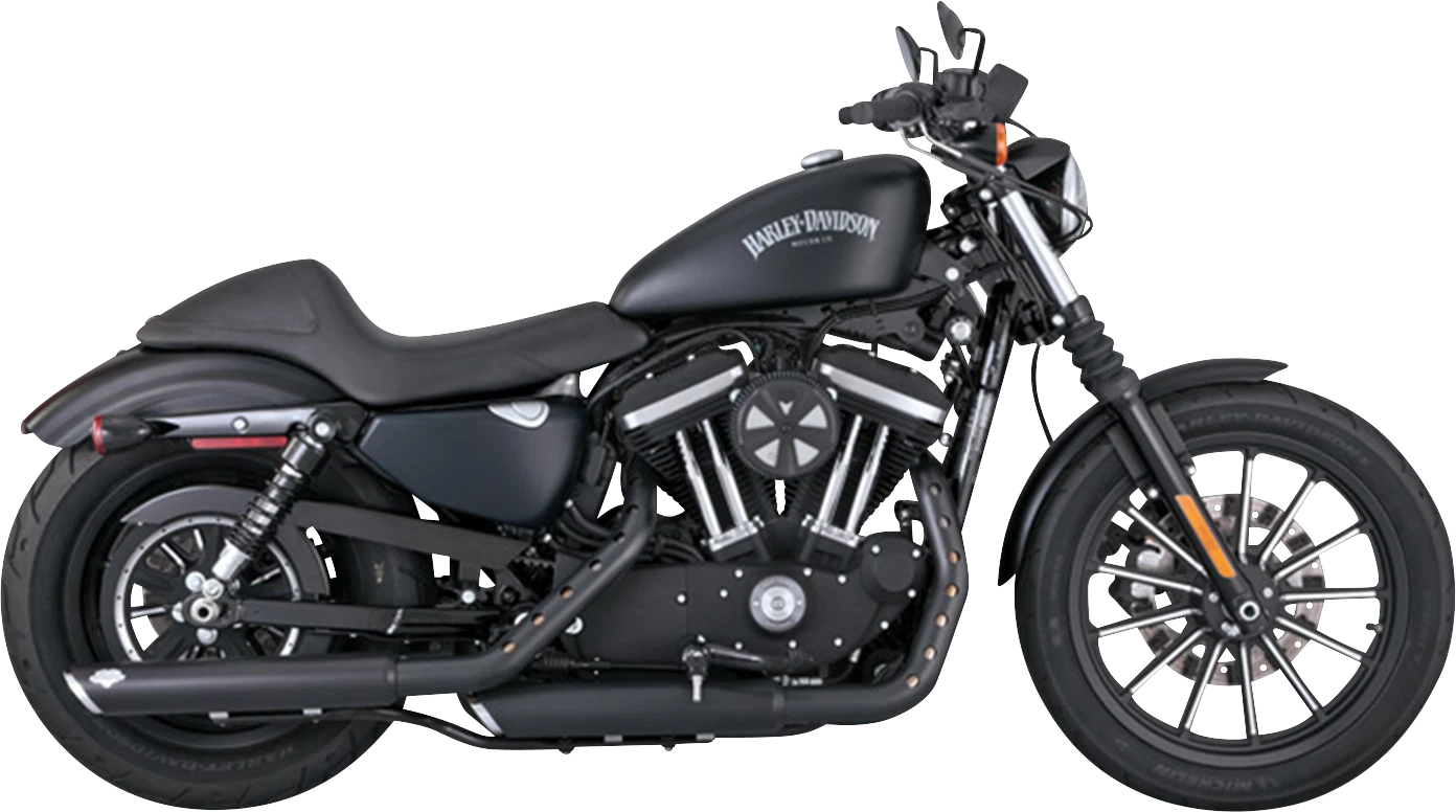 Vance & Hines 3" Twin Slash Slip-On Mufflers for Harley Davidson (46361)