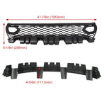 Front Upper Grille with 2 Side Bezels for Dodge Charger SRT GT (2015–2023)