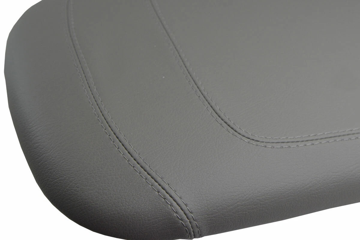 Leather Console Lid Pull Over Cover for Ford F150 Lariat (1997–2003) Gray