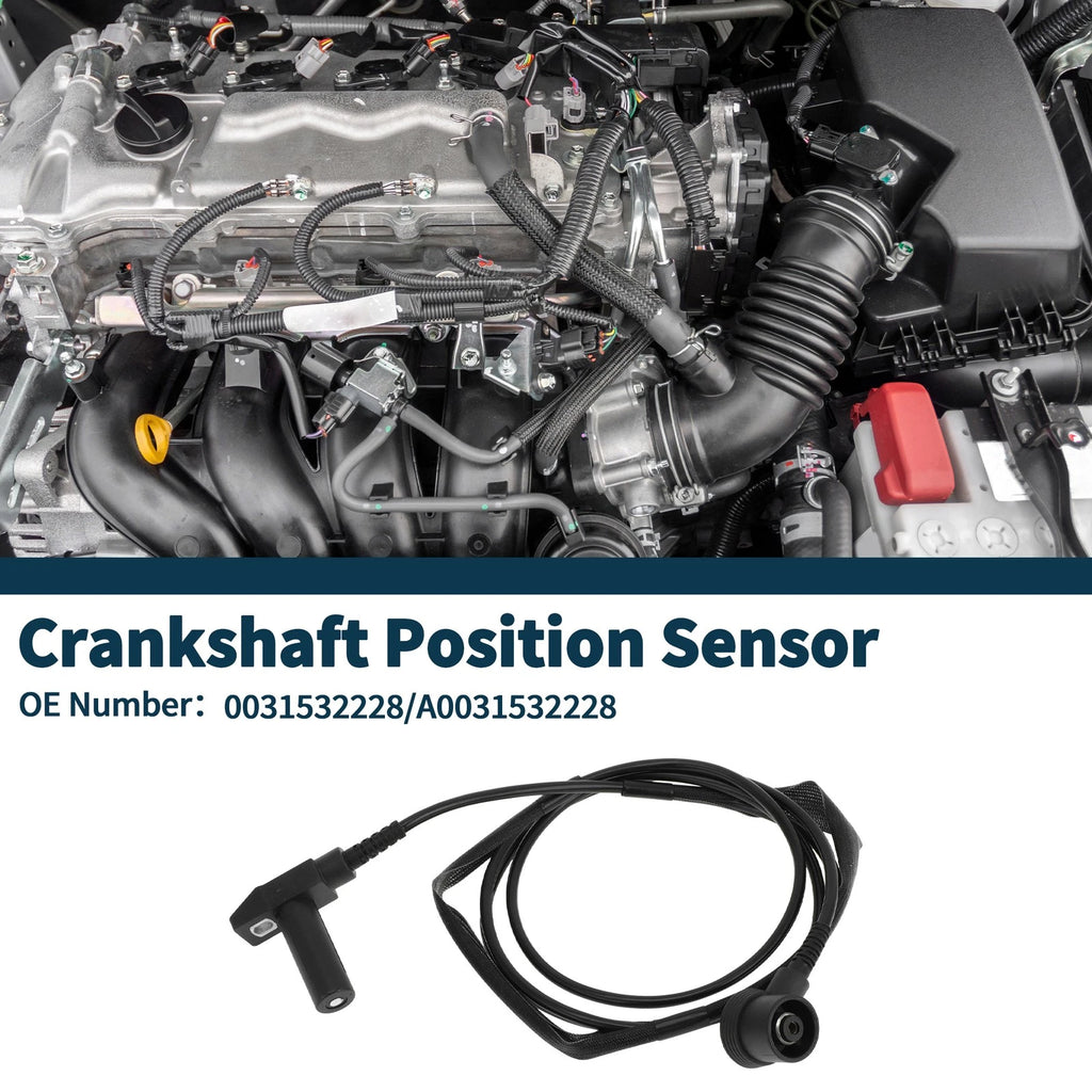 Crankshaft Position Sensor for Mercedes-Benz S600 (1993–1998) No. 0031532228