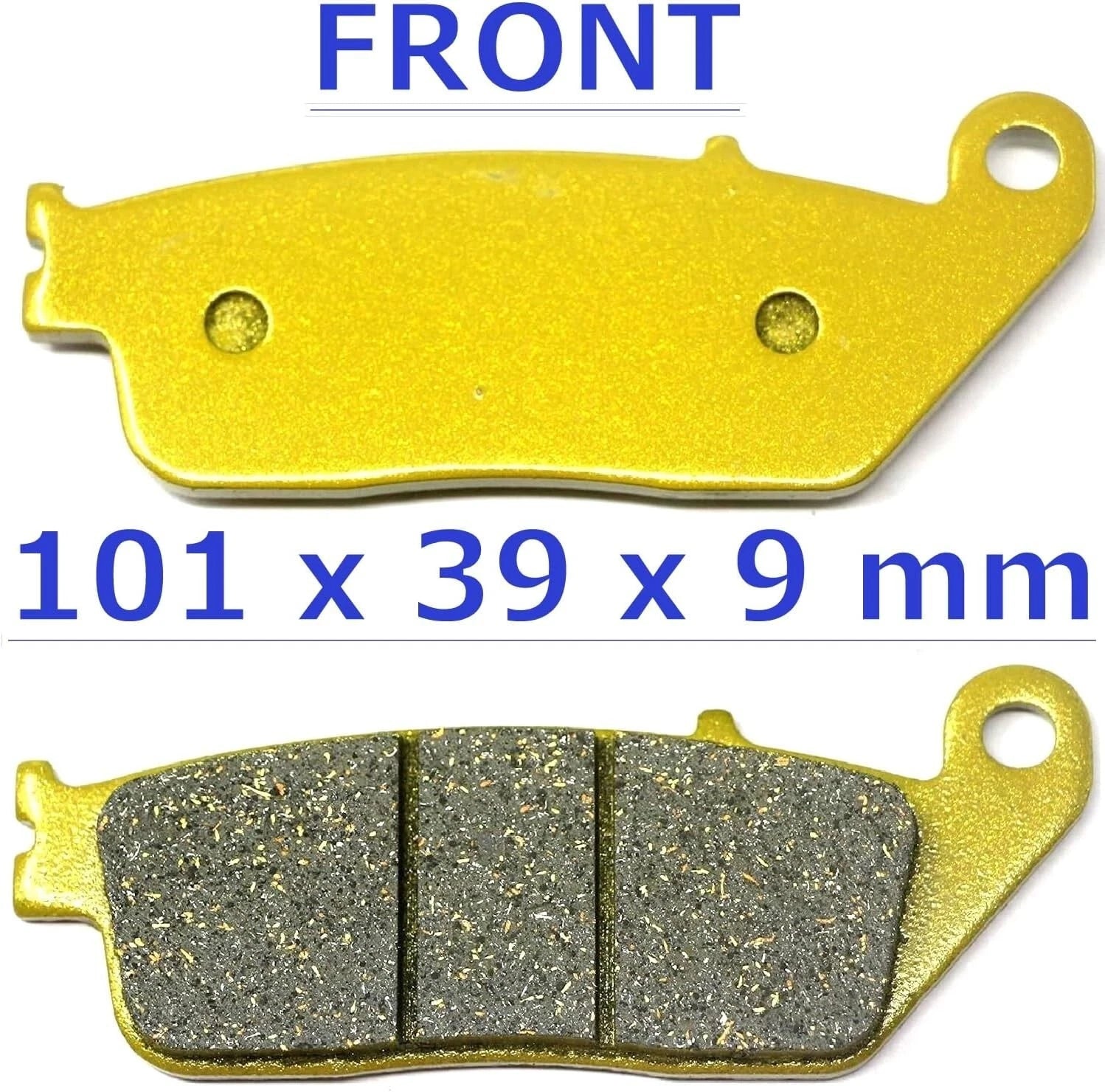 MC Brake Pads for Kawasaki Ninja 650 EX 650 KHF ABS (2017–2025) Front Rear