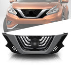 Front Upper Grille for Nissan Murano (2015–2018) Chrome & Black