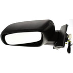 Power Mirror for Mitsubishi Lancer (2008–2014) Left Textured Black Manual Folding