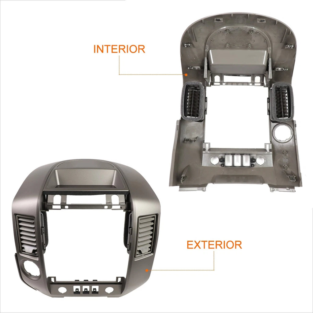Set of 2 Rear Bumper End Caps for Ford F150 (2009–2014)
