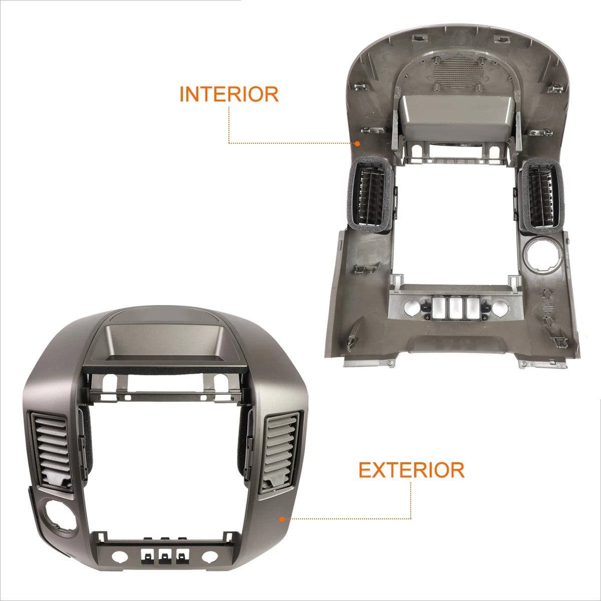 Set of 2 Rear Bumper End Caps for Ford F150 (2009–2014)