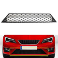 Matte Black Front Lower Bumper Grille for Seat Leon FR (2013-2017)
