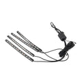 RGB Remote Control LED Floor Atmosphere Light Decorative Foot Lamp