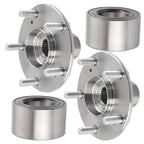 2x Front Wheel Hub Bearing Kits for Honda Civic (2001–2005)