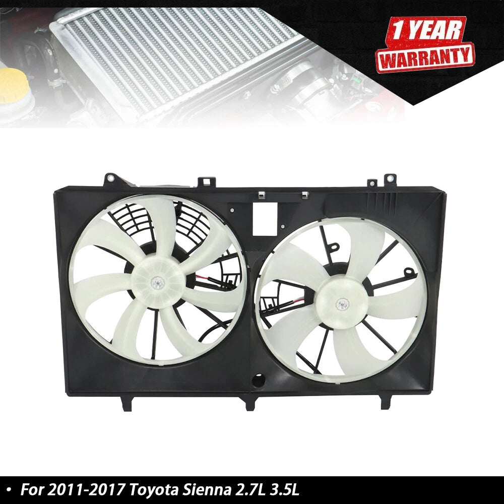 Radiator Cooling Fan for Toyota Sienna (2011–2017) & Lexus RX350 (2010–2016)