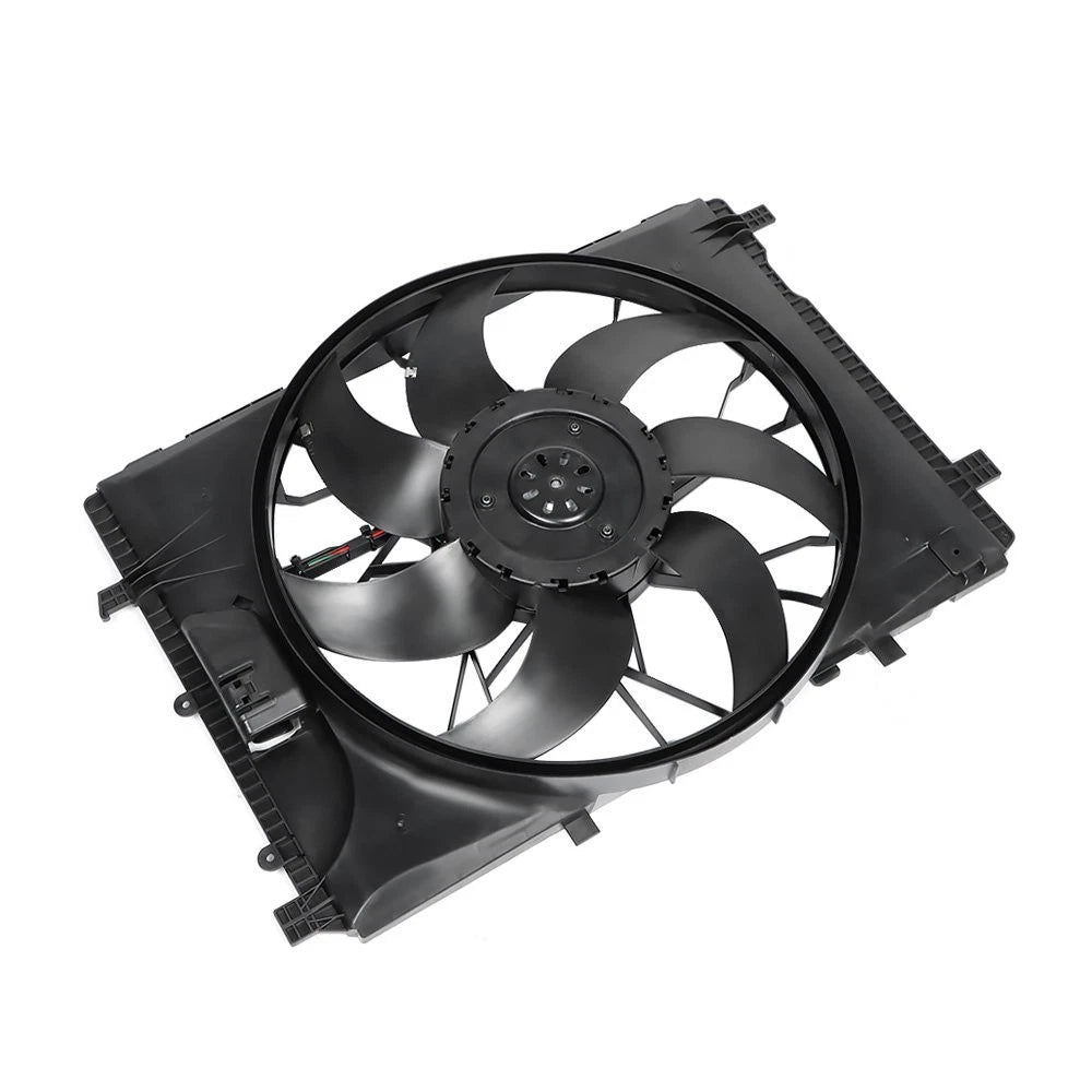 Radiator Cooling Fan for Mercedes-Benz E350 E400 C300 C350 SLK350 (2009–2016) 2045000293