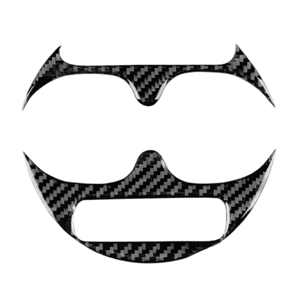 Carbon Fiber Cup Holder Trim for Abarth 595/695 & Fiat 500 (2016���2024)